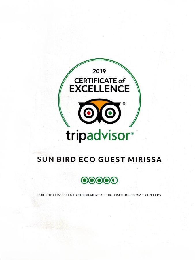 ホテル Sun Bird Eco Guest ミリッサ エクステリア 写真